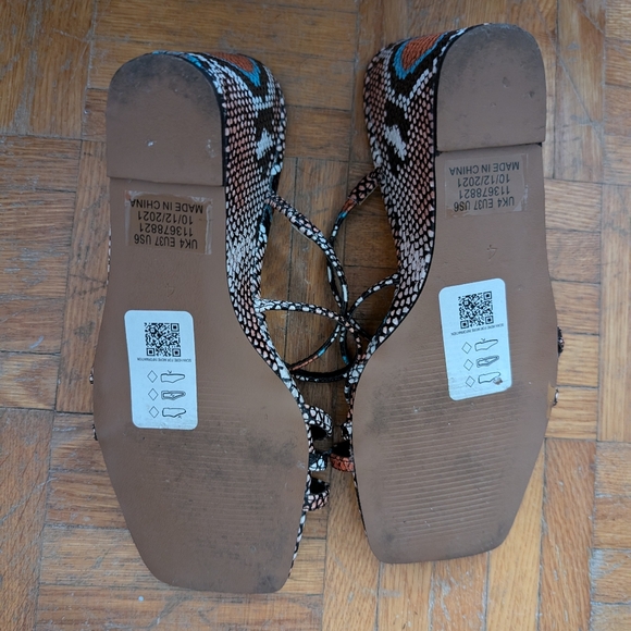 Asos Snake skin sandals - Picture 3 of 8